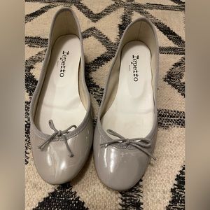 Repetto patent leather Camille ballerina heel